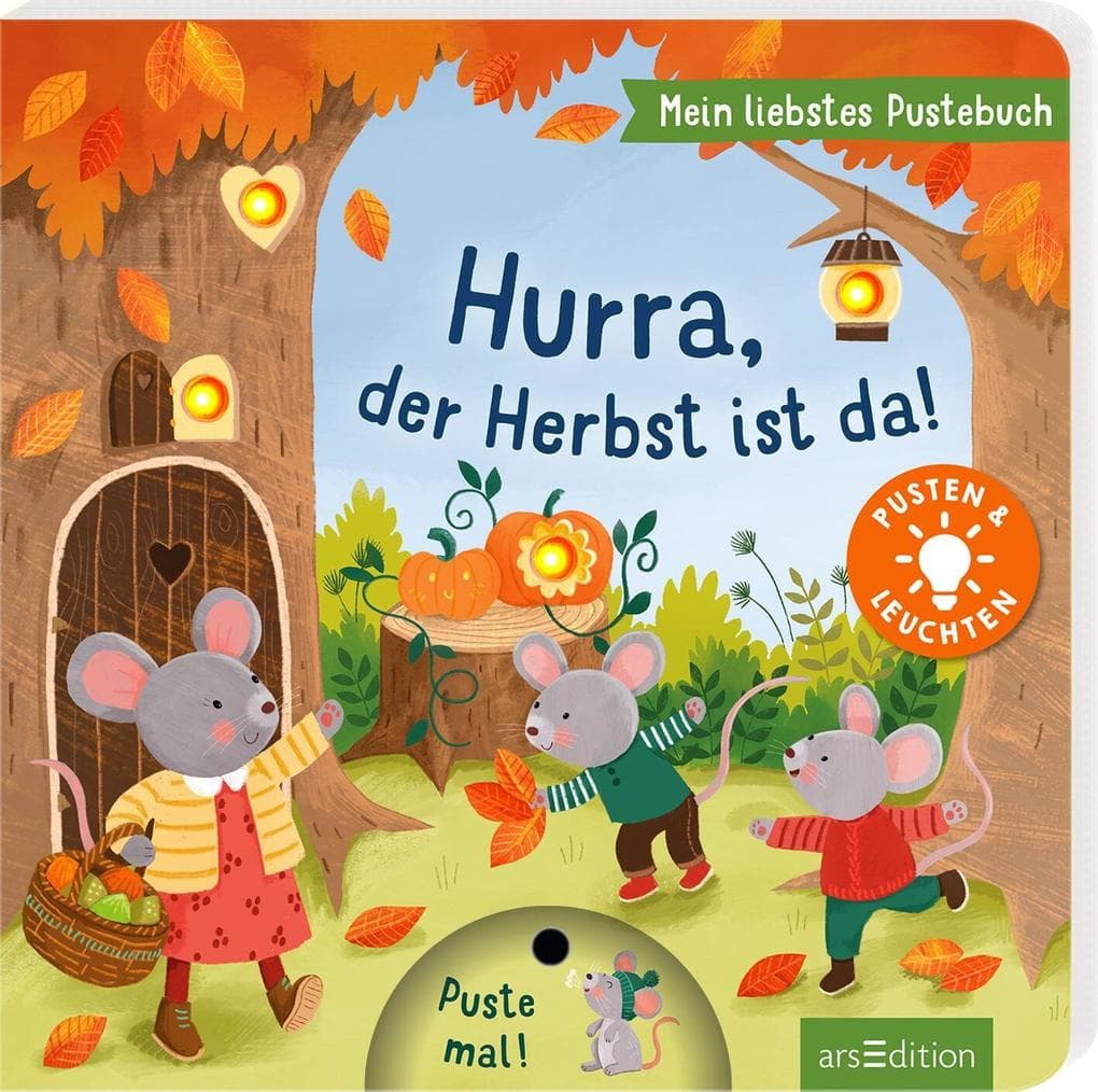 Mein liebstes Pustebuch - Hurra, der Herbst ist da!