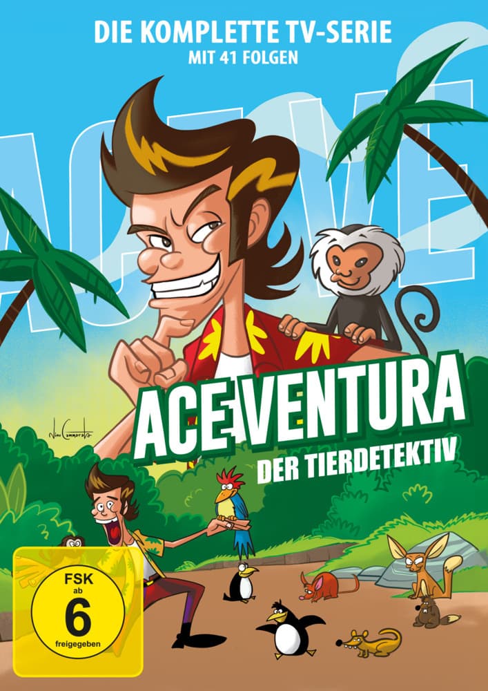 Ace Ventura - Der Tierdetektiv - Die komplette Serie,6 DVD