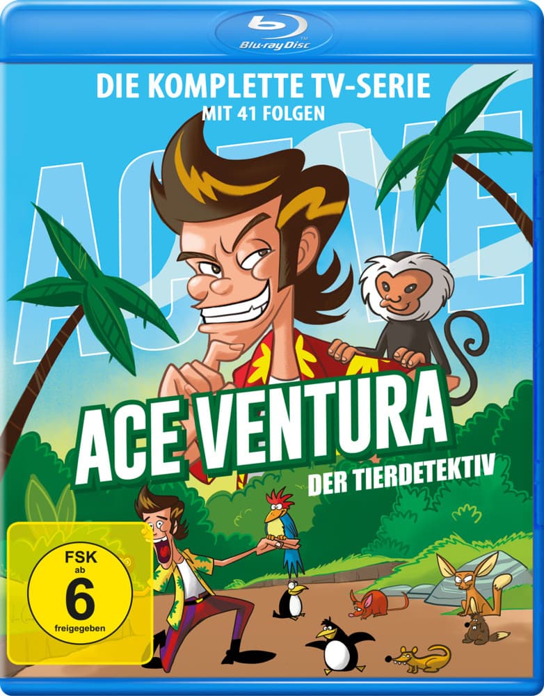 Ace Ventura - Der Tierdetektiv - Die komplette Serie,2 Blu-ray