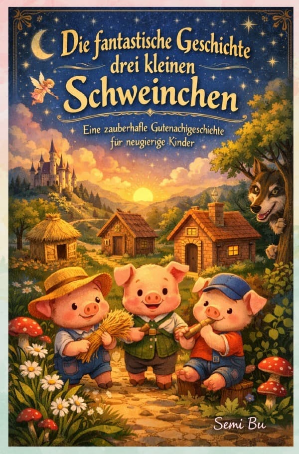 Die fantastische Geschichte der drei kleinen Schweinchen