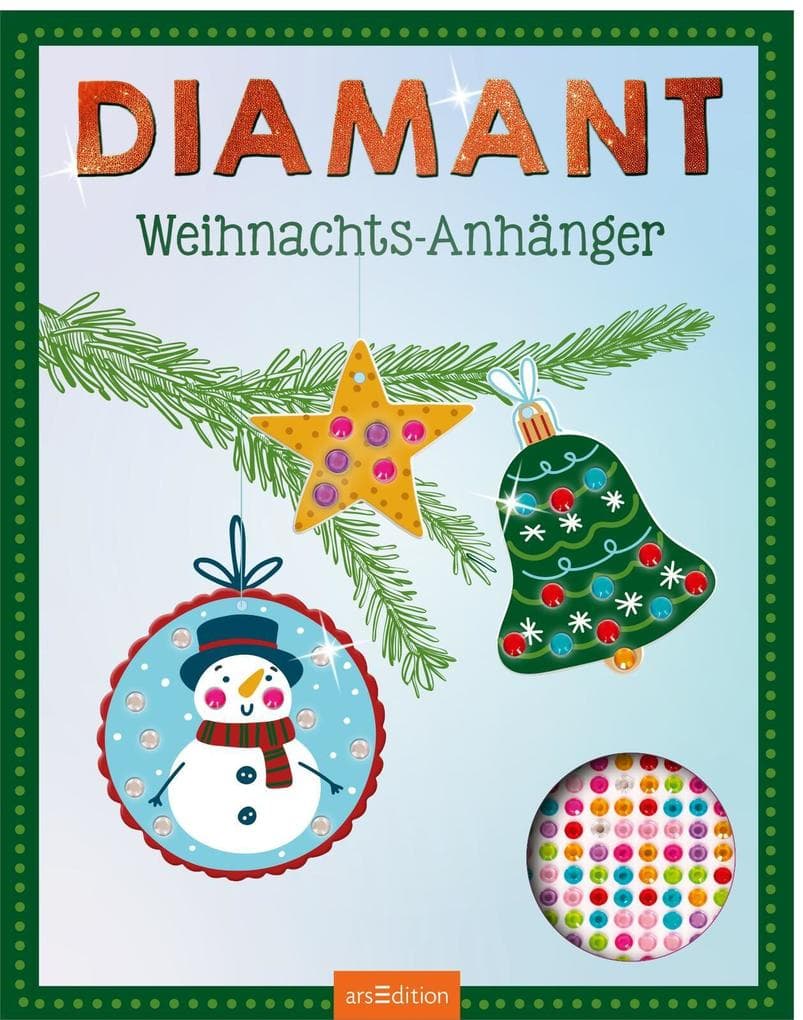 Diamant-Weihnachts-Anhänger