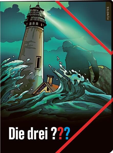 myNOTES Papeterie: Sammelmappe Die drei ??? - Phantom aus dem Meer