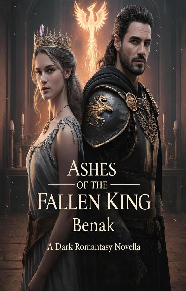 Ashes of the Fallen King (Crowns of Obsidian - Dark Romantasy, #3)