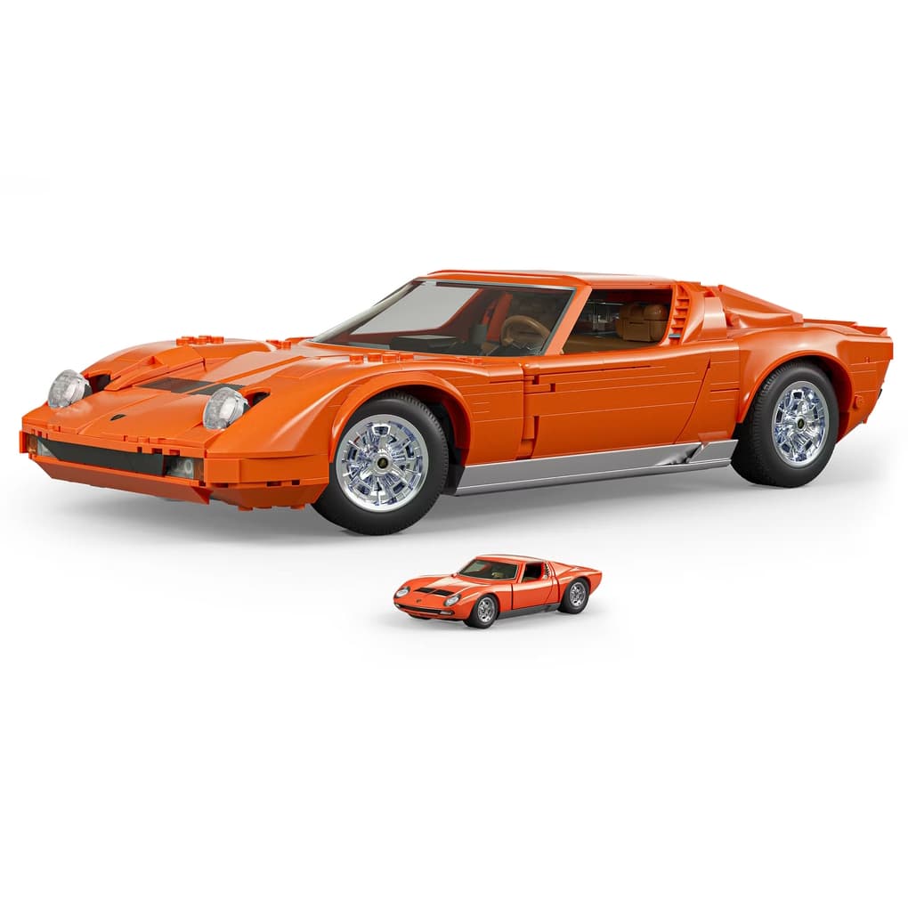 Mattel Brick Shop - Hot Wheels 71 Lamborghini Miura P400 SV