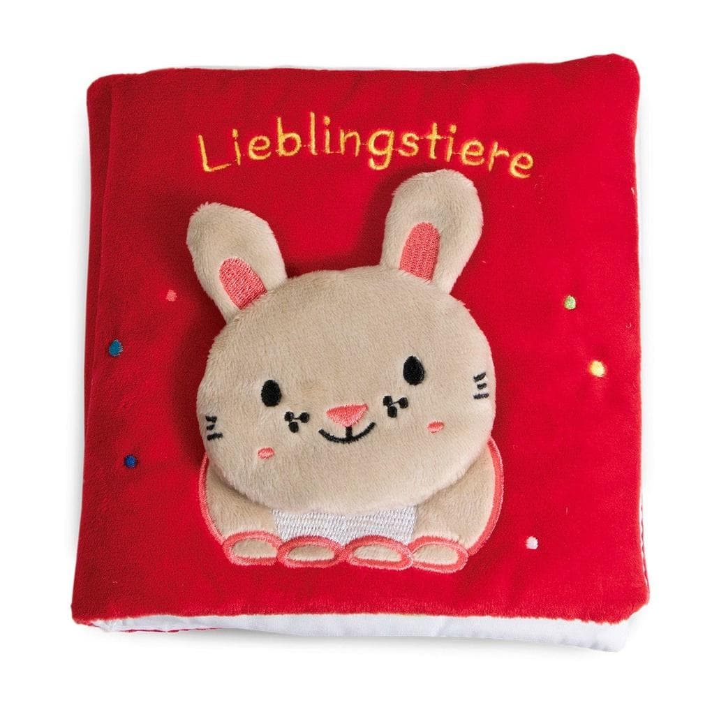 Mein Kuschel-Klappen-Stoffbuch. Welches Tier siehst du hier? Lieblingstiere