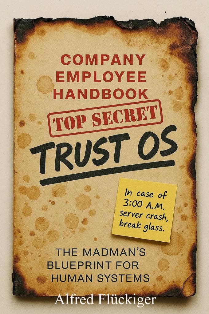 Trust OS - The Madman's Blueprint for Human Systems