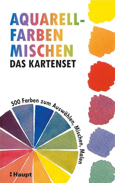 Aquarellfarben mischen - das Kartenset
