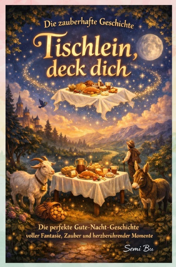 Die zauberhafte Geschichte: Tischlein, deck dich