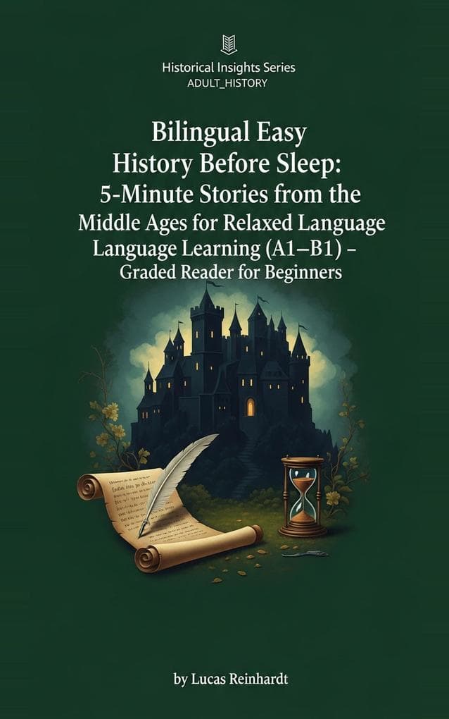 Bilingual Easy History Before Sleep: 5-Minute Stories from the Middle Ages for Relaxed Language Learning (A1-B1) - Graded Reader for Beginners (Bilingual Easy History Before Sleep: 5-Minute Stories from the Past (A1-B1))