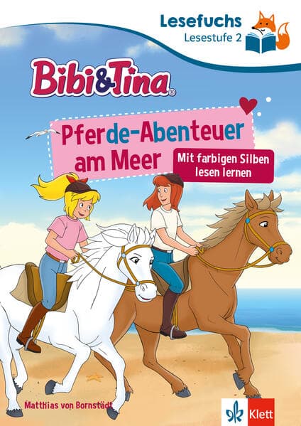 Lesefuchs Bibi & Tina: Pferde-Abenteuer am Meer Lesestufe 2