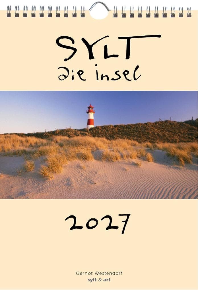 Sylt-die Insel 2027 A4 Kalender