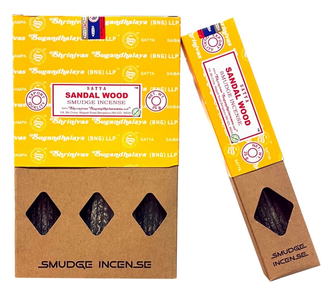 Satya "Sandal Wood" Smudge Incense 25gr.