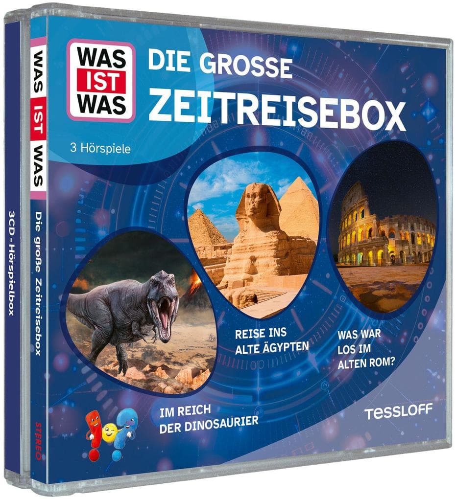 WAS IST WAS 3-CD Hörspielbox. Die große Zeitreisebox