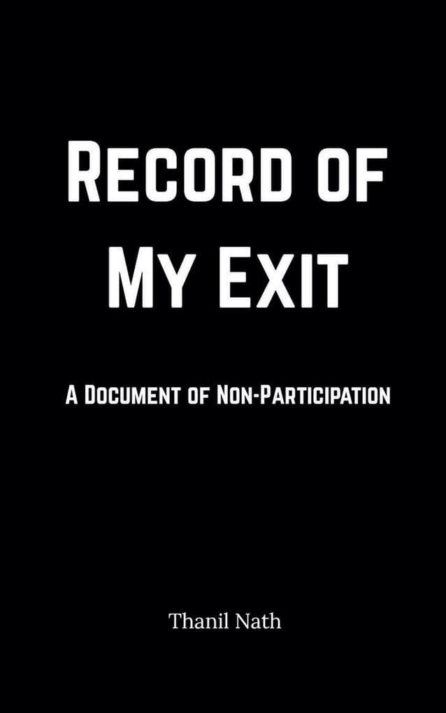 Record of My Exit