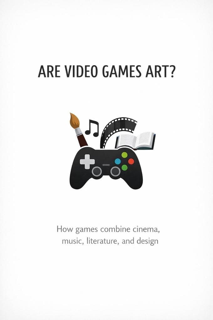 Are Video Games Art? - How games combine film, music, literature and design