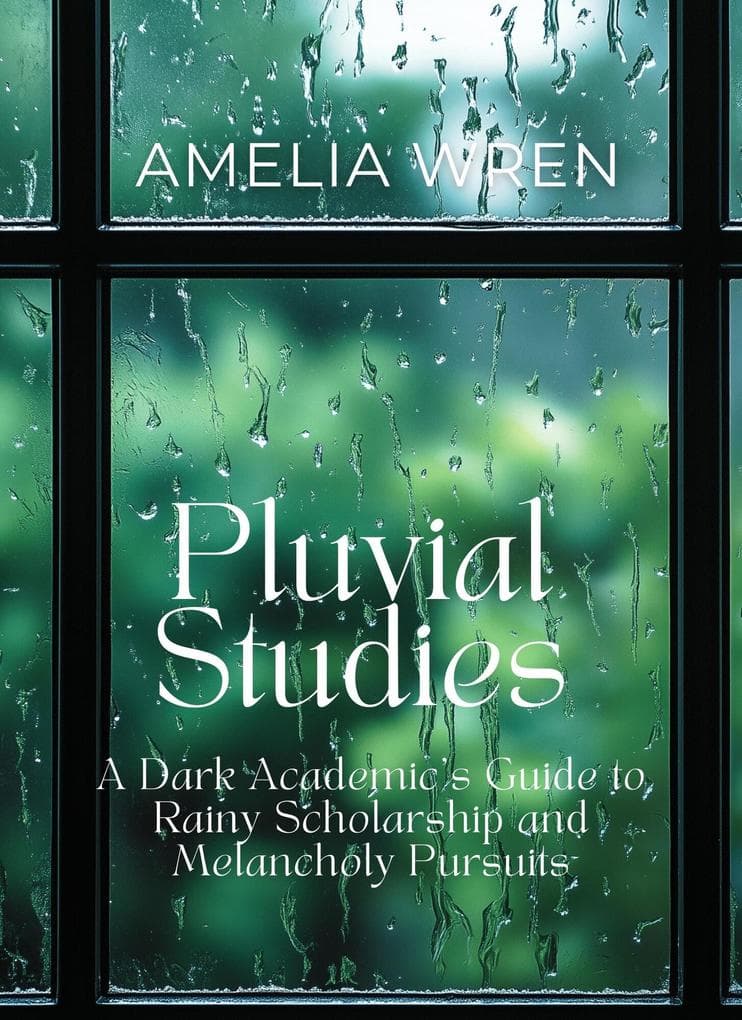 Pluvial Studies: A Dark Academic's Guide to Rainy Scholarship and Melancholy Pursuits