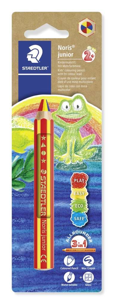 STAEDTLER Buntstifte Noris junior, Regenbogenstift, Blisterkarte