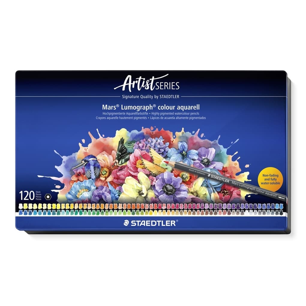 STAEDTLER Farbstifte aquarell Mars, Aquarellstifte, 120er Etui
