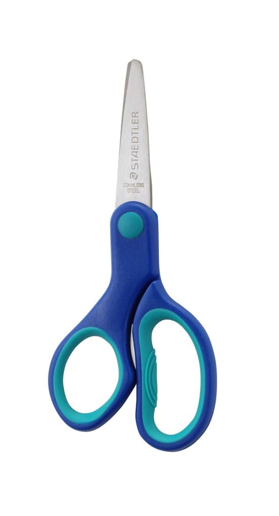 STAEDTLER Schere Noris Bastelschere, 14cm Scherblatt, Linkshänder