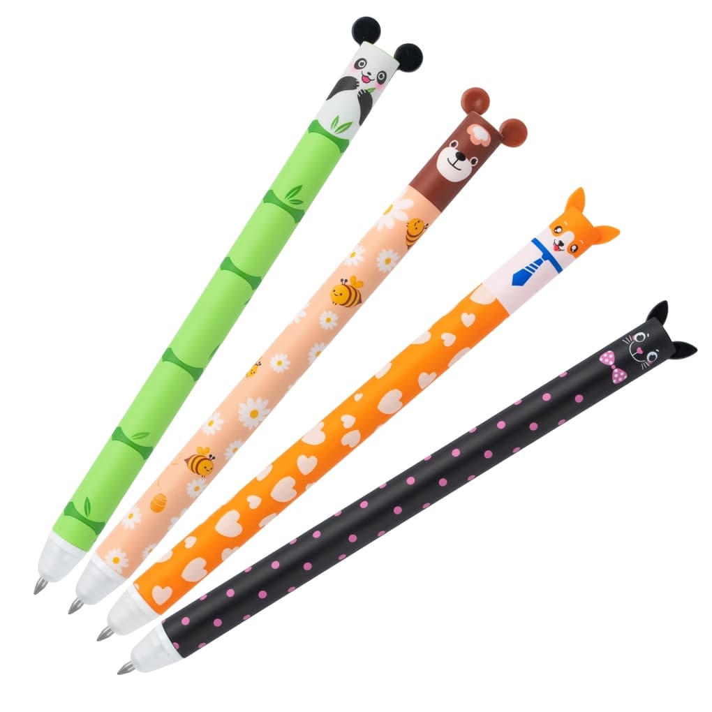 JOLLY Gelstifte Gelstift, radierbar, einziehbar, 4er Set