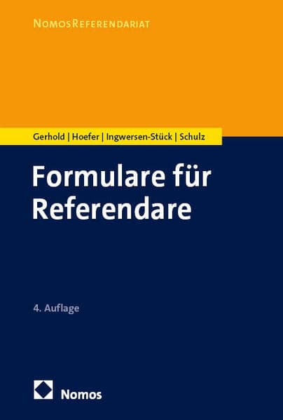 Formulare für Referendare