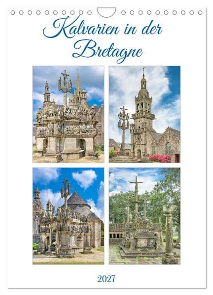 Kalvarien in der Bretagne (Wandkalender 2027 DIN A4 hoch), CALVENDO Monatskalender