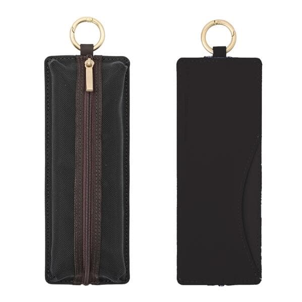 EMILY Mesh Federmäppchen (Black) Flat Pen Case | by KING JIM