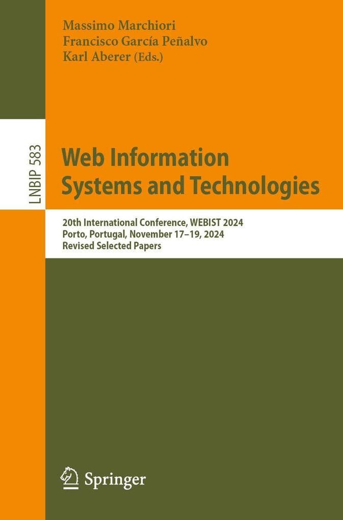 Web Information Systems and Technologies