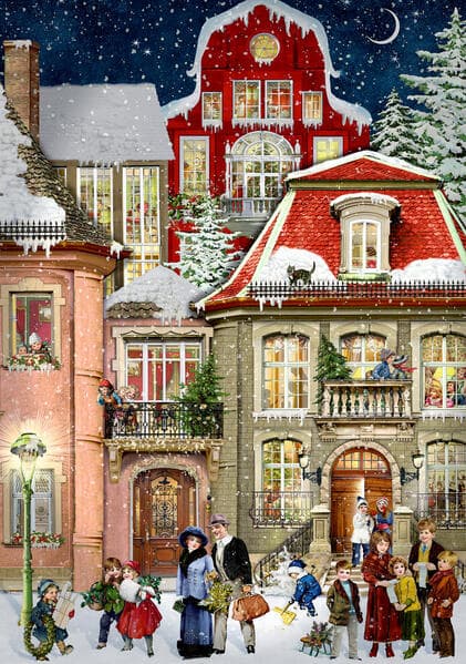 Puzzle - In der Häusergasse - 1000 Teile