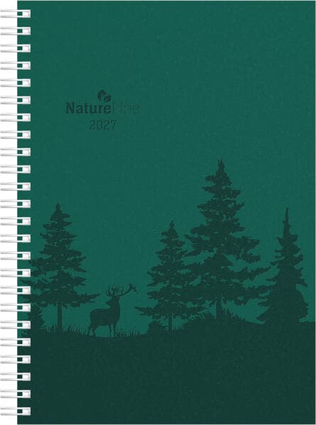Wochenplaner Nature Line Forest Ringbuch 2027