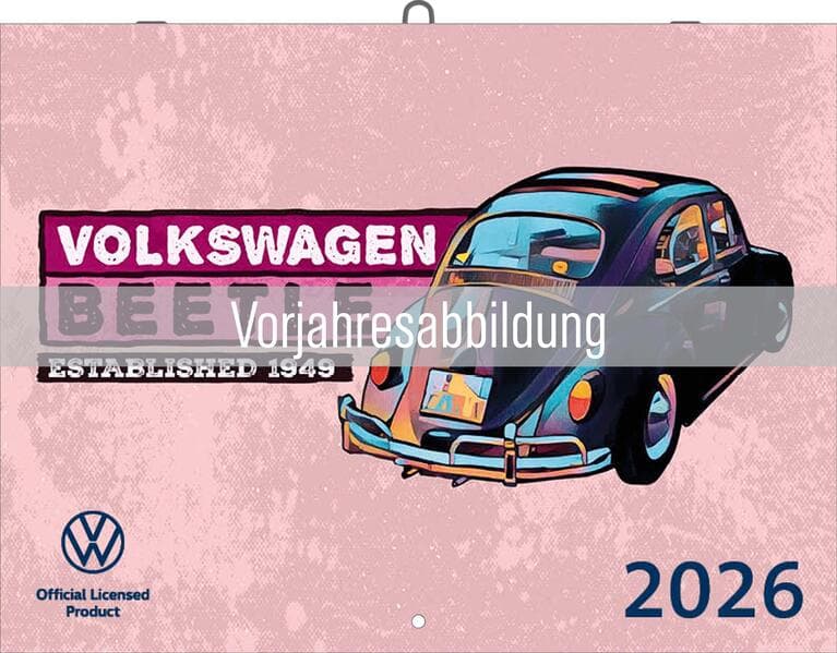 VW Broschürenkalender Illustrationen 2027