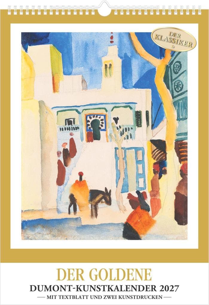 Der Goldene DUMONT-Kunstkalender 2027