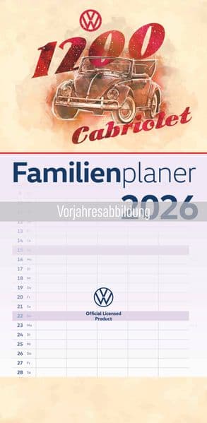 VW Familienplaner Illustrationen 2027