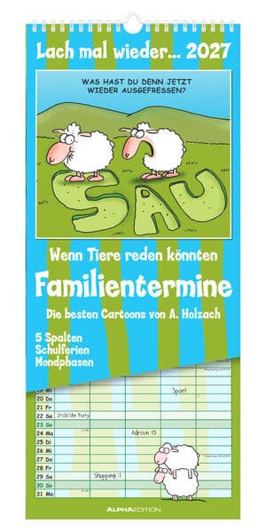 Lach mal wieder... Familienplaner 2027