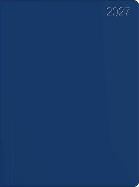 Taschenkalender 1T/1S blau 2027