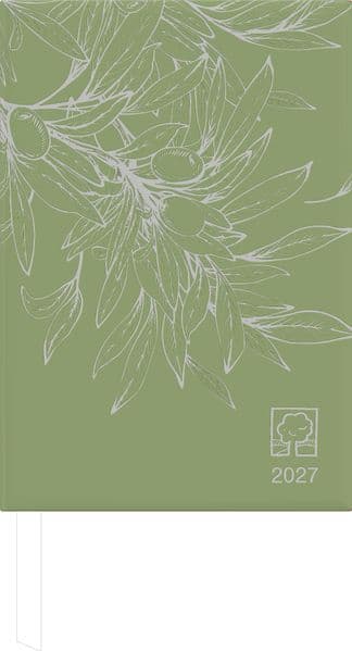 Wochenbuch Blauer Engel olive 1W/2S 2027