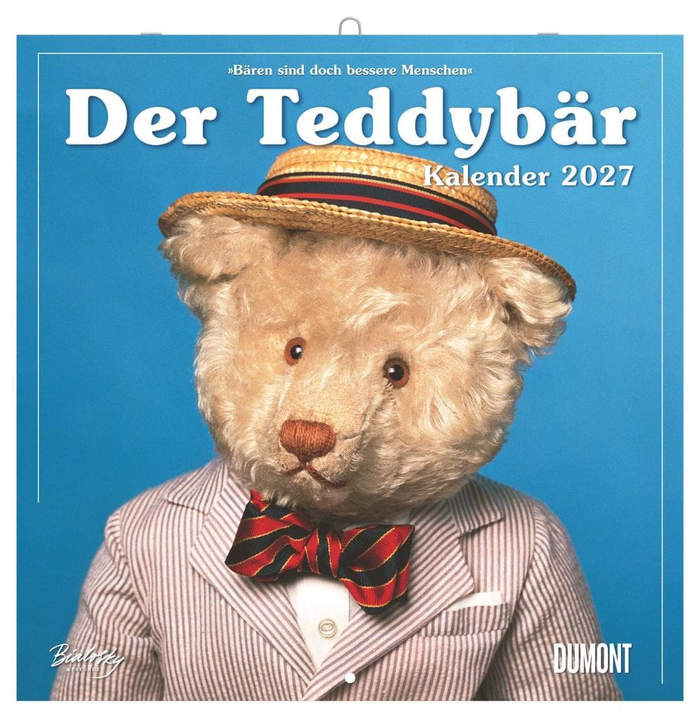 Der Teddybär Kalender 2027