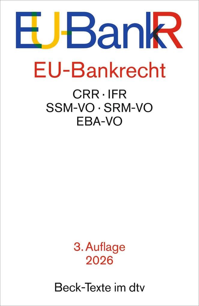 EU-Bankrecht. EU-BankR