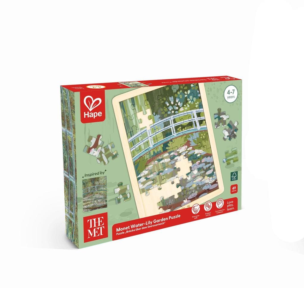 The Met: Puzzle "Brücke über dem Seerosenteich" - 48 Teile