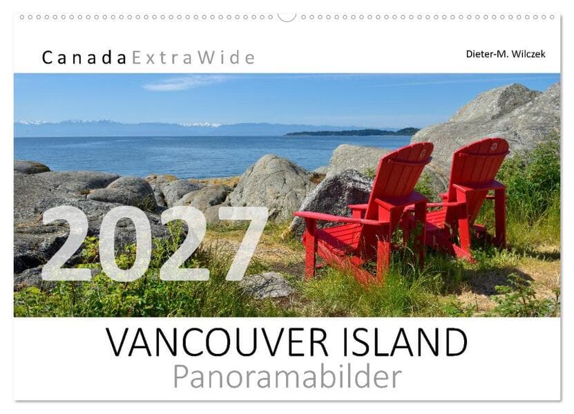 Vancouver Island Panoramabilder (Wandkalender 2027 DIN A2 quer), CALVENDO Monatskalender