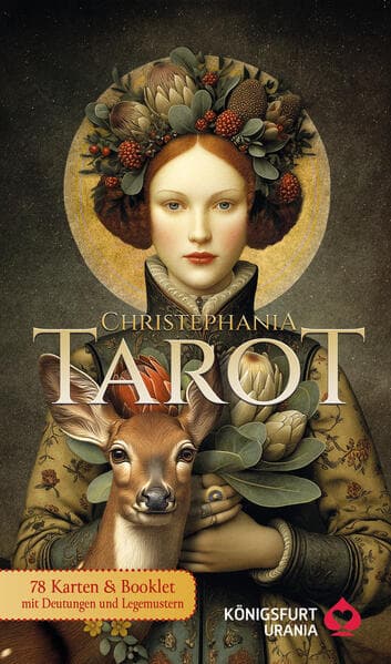 Christephania Tarot - 78 farbige Karten und ein 176-seitiges Booklet mit Deutungen und Legungen, m. 1 Buch, m. 1 Beilage