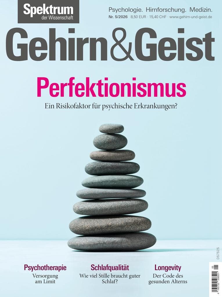 Gehirn&Geist 5/2026 Perfektionismus