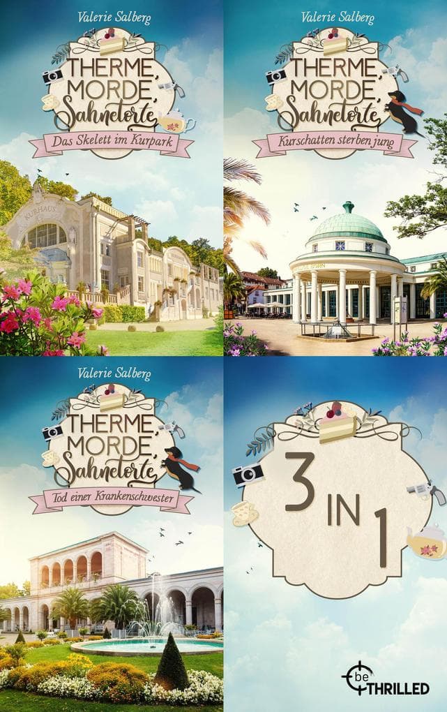 Therme, Morde, Sahnetorte | 3 Cosy Krimis, die dir ein Lächeln ins Gesicht zaubern