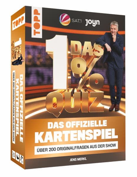 Das 1% Quiz - Wie clever bist du? Das offizielle Kartenspiel mit Fragen aus der Show