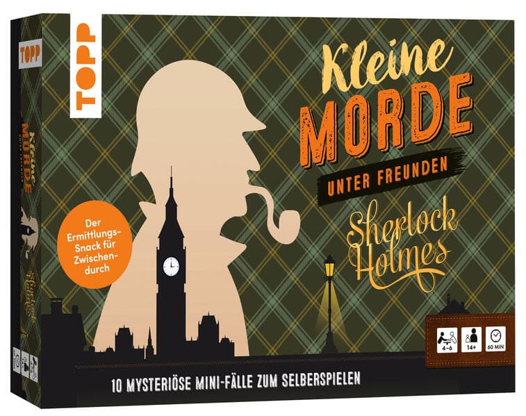 Kleine Morde unter Freunden: Sherlock Holmes. 10 mysteriöse Mini-Fälle zum Selberspielen