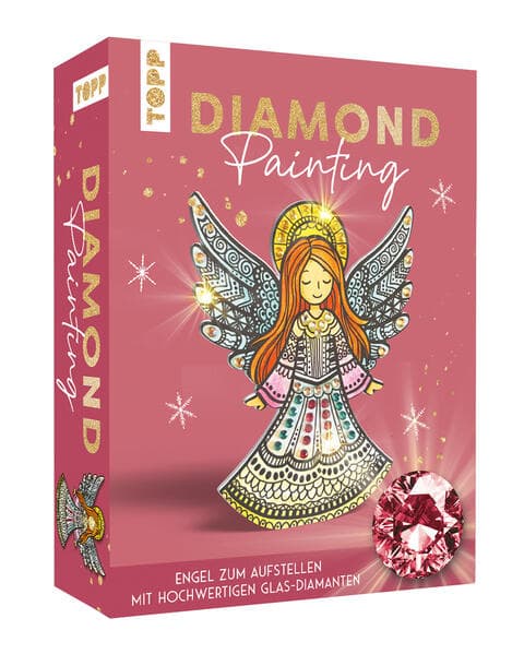 Diamond Painting Set Weihnachtsengel