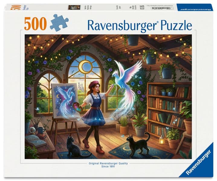 Erwachsenenpuzzle 500 Teile - Magisches Atelier