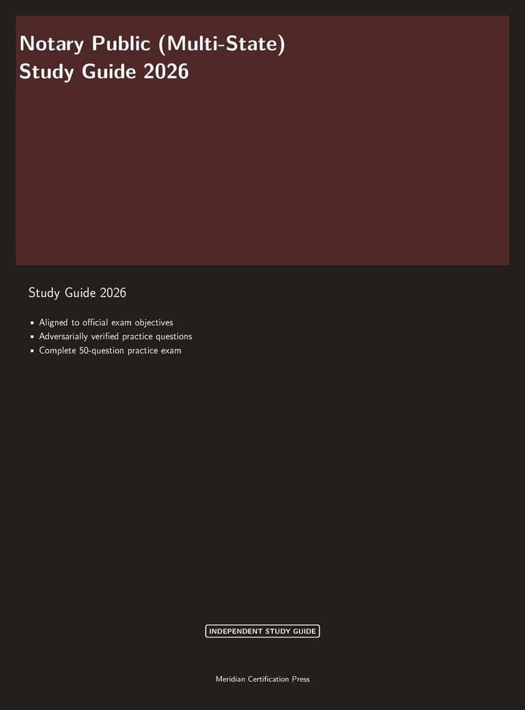 New York Notary Public Exam Prep 2026