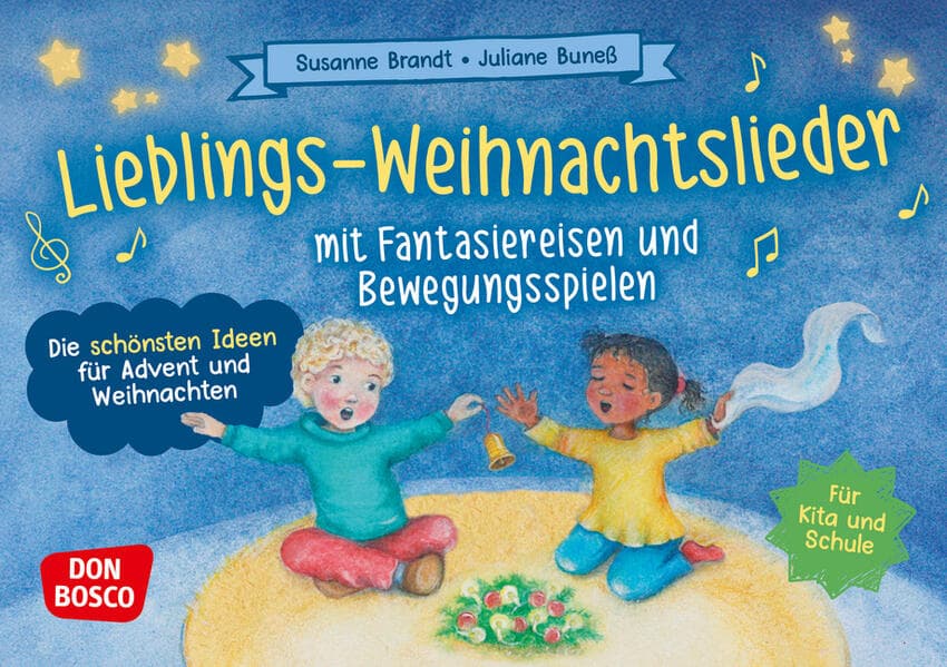 Lieblings-Weihnachtslieder mit Fantasiereisen und Bewegungsspielen