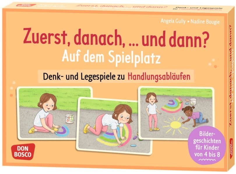 Zuerst, danach, ... und dann? Auf dem Spielplatz
